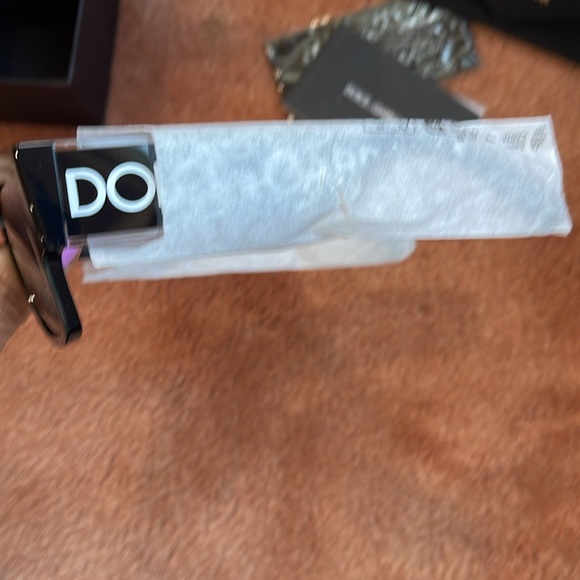 DOLCE & GABBANA  black sunglasses new/case /box.100% Authentic - Picture 6 of 14